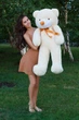 Мишка Тедди Teddy Boom 120 см кремовый - изображение 4