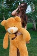 Плюшевый мишка Teddy Boom Тедди 120 см карамель - изображение 4