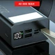 Повербанк Linktech 40000 mAh 22.5W PowerBank Black Швидка зарядка - зображення 1