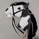 Хобіхорс Пінто кінь на палиці - Hobby horse з вуздечкою А3 - изображение 4