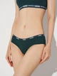 Набор трусиков слипов женских хлопковых Puma Hipster 3P Pack 90759210 M 3 шт Dark Green Moss (8720245666497) - изображение 1