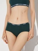 Набор трусиков хипстеров женских хлопковых Puma Mini Short 3P Pack 90759112 XL 3 шт Dark Green Moss (8720245665483) - изображение 1