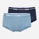 Набор трусиков шортов женских хлопковых Puma Women Mini Short 2P Pack 90785323 XL 2 шт Dusk Blue (8720245666367) - изображение 2