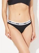 Набор трусиков танга женских хлопковых Puma Women String 2P 90785403 S 2шт Black (8718824912622) - изображение 5