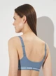 Бюстгальтер без косточек хлопковый Puma Women Padded Top 1P Hang 90786321 L Dusk Blue (8720245669757) - изображение 2