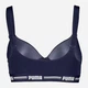 Бюстгальтер без косточек хлопковый Puma Women Padded Top 1P Hang 90786323 M Navy (8720245669566) - изображение 5