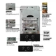 Газовая колонка MIXXUS GWH-0210 BASIC BLACK дымоходная 10 л/мин (цвет черный) (WH0023) - изображение 3