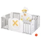 Манеж-трансформер 4 в 1 Mealux Forto (KD-C051 Grey / White) - изображение 3