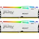 Kingston FURY 32 GB (2x16GB) DDR5 6400 MHz Beast RGB White (KF564C32BWAK2-32) - изображение 1