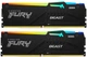 Оперативная память Kingston FURY 16 GB (2x8GB) DDR5 5200 MHz Beast RGB (KF552C40BBAK2-16) - изображение 1