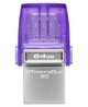 Флешка Kingston 64 GB DataTraveler microDuo 3C (DTDUO3CG3/64GB) - изображение 1