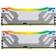 Оперативная память Kingston FURY 48 GB (2x24GB) CUDIMM DDR5 8400 MHz Renegade Silver/White RGB (KF584CU40RWAK2-48) - изображение 2