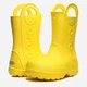 Женские резиновые сапоги высокие Crocs Handle It Rain Boot Yel 210956-730 39-40 (W9) 25 см Желтые (198445119361) - изображение 2