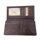 Мужской кожаный купюрник кошелек T530-H124 коричневый - изображение 8