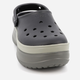 Женские кроксы Crocs Classic Stacked Clog Blk 211355-001 36-37 (M4/W6) 22 см Черный/Серый (198445215513) - изображение 6