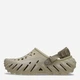 Женские кроксы Crocs Echo Crackle Clog Mth 211630-0LJ 37-38 (M5/W7) 23 см Хаки (198445221552) - изображение 3