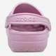 Женские кроксы Crocs Jibbitz Classic Clog Hdn 10001-5BX 39-40 (M7/W9) 25 см Светло-розовые (198445154539) - изображение 4