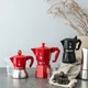 Гейзерная кофеварка Bialetti Moka Exclusive, классика, 270 мл, 6 чашек, красная(KN_949F16A89F5E) - изображение 6