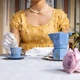 Гейзерна кавоварка для плити алюміній 3 чашки Bialetti бірюзовий - зображення 2