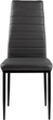 Набір стільців для кухні та вітальні ModernHome by Multistore DC855 4 шт Сірі (5903089064589) - зображення 2