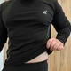 Комплект термобелья мужской демисезонный осень/зима черный 2XL до -25 Adventurous TRM1 - изображение 7