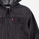 Детская джинсовая куртка для девочки Levi`s 359841810 86 см Серая (1159842510) - изображение 3