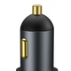 Автомобильное зарядное устройство Baseus Share Together Cigarette Lighter Expansion Port U+C 120W Gray (CCBT-C0G) [61085] - изображение 4