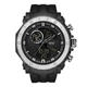 Часы мужские Sanda 6012 Black-Silver Mens watch - изображение 1