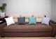 Декоративная подушка Zastelli Ivory WAFFLE 40×40 см вафельная ткань - изображение 3