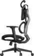 Fotel gamingowy SIHOO Xallking X5C Mesh Black (X5C-301) - obraz 5