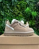 Жіночі уггі кросівки Зимові Замшеві Бежеві UGG Lowmel Sneaker Beige (40, бежевий) - изображение 10
