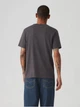 Футболка хлопковая длинная мужская Levi`s 850059685 L Серая (1159842548) - изображение 2