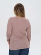 Лонгслив длинный женский ROZA 241209 2XL Капучино (4824005743061) - изображение 2