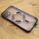 Чехол Chrome case with MagSafe для iPhone 12 Black - изображение 3