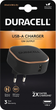 Ładowarka sieciowa Duracell 1 x USB-A 12 W Black (5056304310173) - obraz 2