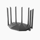 WIFI маршрутизатор TENDA AC23 черный для дома и офиса мощный, гигабитный вай-фай,роутер| тенда АС23 - изображение 1