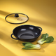 Patelnia Wok Kela Atura z pokrywką i dwoma uchwytami 32 cm (4025457151743) - obraz 3