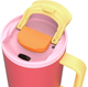 Термокружка Kambukka Rio Pink Papaya 950 мл Коралова з жовтим (5407005144312) - зображення 5