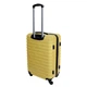 Дорожня валіза середня Vip Collection Costa Brava жовта 72 л. ABS-пластик (Costa.24.Yellow) - зображення 2