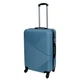 Дорожня валіза середня Vip Collection Miami Beach блакитна 72 л. ABS-пластик (Miami.24.Blue) - зображення 1