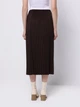 Юбка миди осенняя женская Colin's CL1075492DBR L Dark Brown (8684112821580) - изображение 2