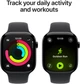 Smartwatch Apple Watch Series 11 GPS 42mm Jet Black Aluminium Case with Black Sport Band - M/L (APL_MEQU4) - obraz 4