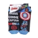 Шкарпетки Avengers КАПІТАН АМЕРИКА черные синие для детей 43-46 повседневные комфортные шкарпетки - изображение 2