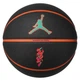 Баскетбольный мяч Nike Jordan All Court 8P, синтетическая кожа, размер 7, черно-оранжевый - изображение 1