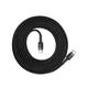 Кабель для быстрой зарядки 100W|5A Baseus Cafule PD2.0 flash charging CATKLF-SCG1 USB Type-C-Type-C 1м Black+Gray - изображение 7