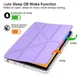 Чохол Transparent Origami на Samsung Galaxy Tab A11 Plus (11") / чохол для планшета з функцією підставки / фіалковий - зображення 4