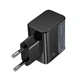Сетевое зарядное устройство адаптер Hoco CS71A Star Speed charger |1Type-C/1USB, 3A/20W, поддержка быстрой зарядки PD/QC, многоуровневая система защиты, универсальная совместимость| Черный - изображение 3