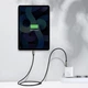Сетевое зарядное устройство адаптер BASEUS Compact Quick Charger (CCXJ-E02) |2USB/1Type-C, 30W/3A, поддержка быстрой зарядки PD/QC, многоуровневая система защиты, универсальная совместимость, компактный| Белый - изображение 6