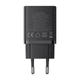 Сетевое зарядное устройство адаптер Baseus Cube Fast Charger |1USB/1Type-C, 30W/3A, поддержка быстрой зарядки PD/QC, многоуровневая защита, универсальная совместимость| Черный - изображение 8