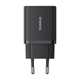 Сетевое зарядное устройство адаптер Baseus Cube Fast Charger |1USB/1Type-C, 30W/3A, поддержка быстрой зарядки PD/QC, многоуровневая защита, универсальная совместимость| Черный - изображение 9